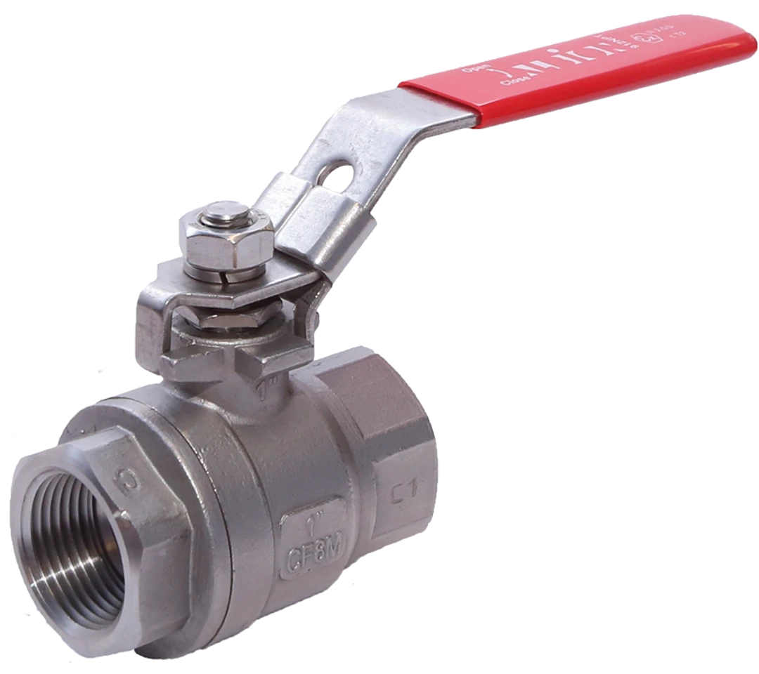 Albion ART 912NPT 2000 PSI Stainless Steel - 2 Piece Ball Valve NPT