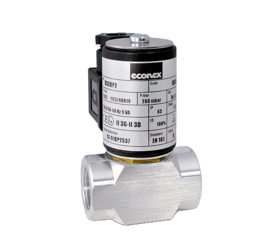 Econex VSCR1010C Zweiwege-3/8-Magnetventil – normalerweise geschlossen