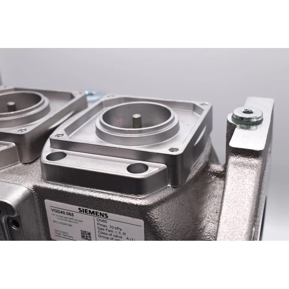 Siemens VGD40.125L DN125 Double Gas Valve - Inverted Flanges
