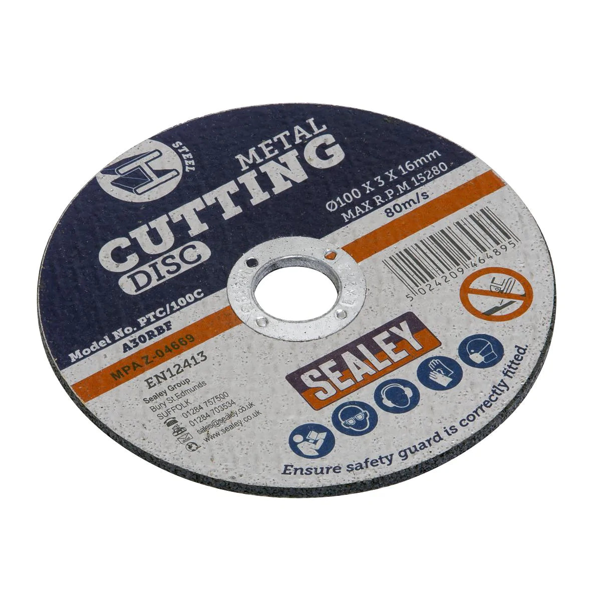 Cutting Disc 100 x 3mm 16mm Bore