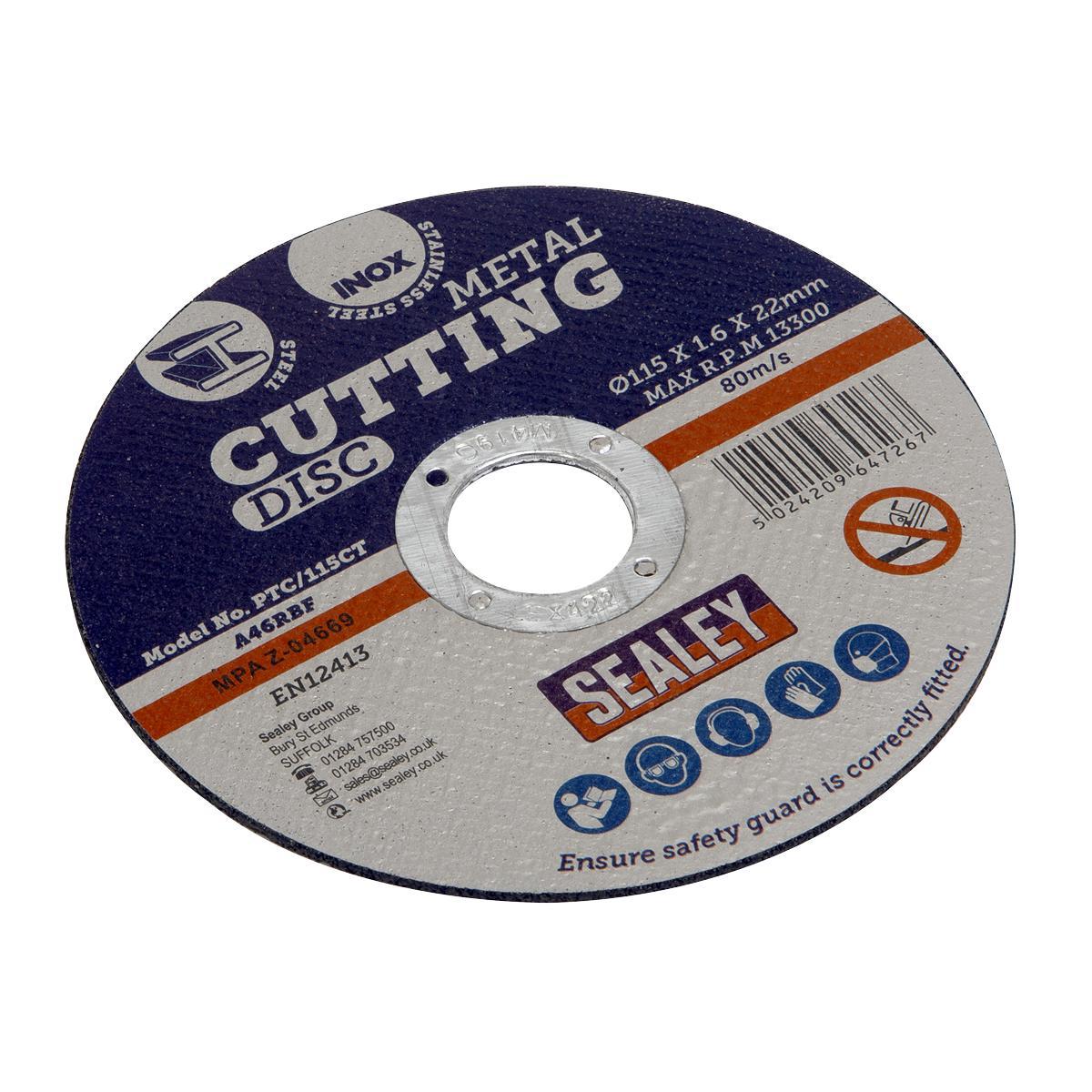 Cutting Disc 115 x 1.6mm 22mm Bore