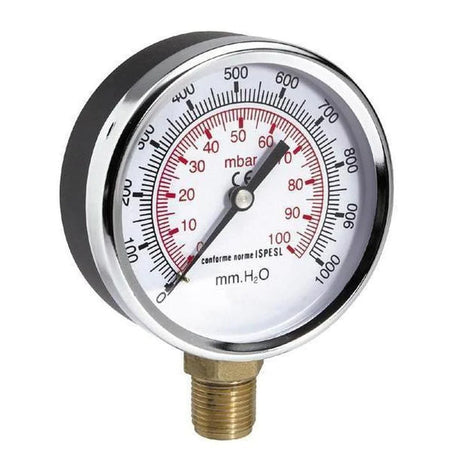 Econex MA0-40 Pressure Gauge - 0-40 mbar-Pressure Gauge