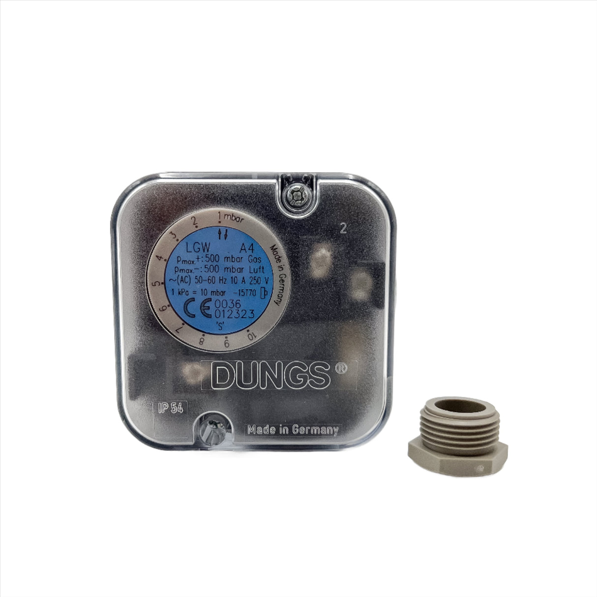 Dungs LGW3 A4 0.4-3 mbar Differential Air Pressure Switch