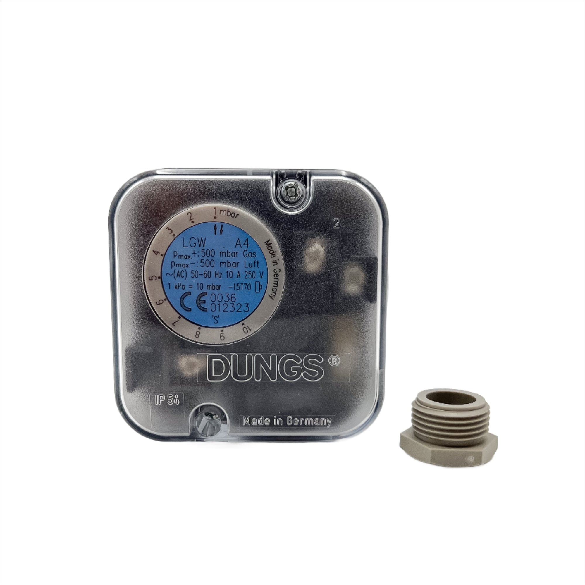 lgw3a4 dungs Dungs LGW3 A4 0.4-3 mbar Differential Air Pressure Switch – Comtherm Ltd