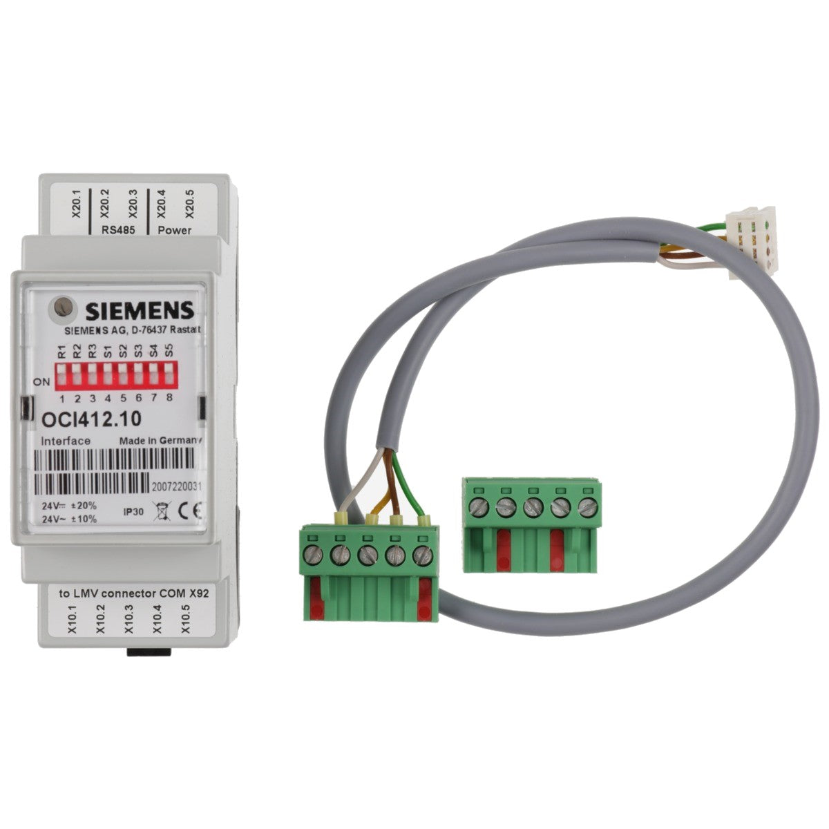 西门子 OCI412.10 Modbus 接口