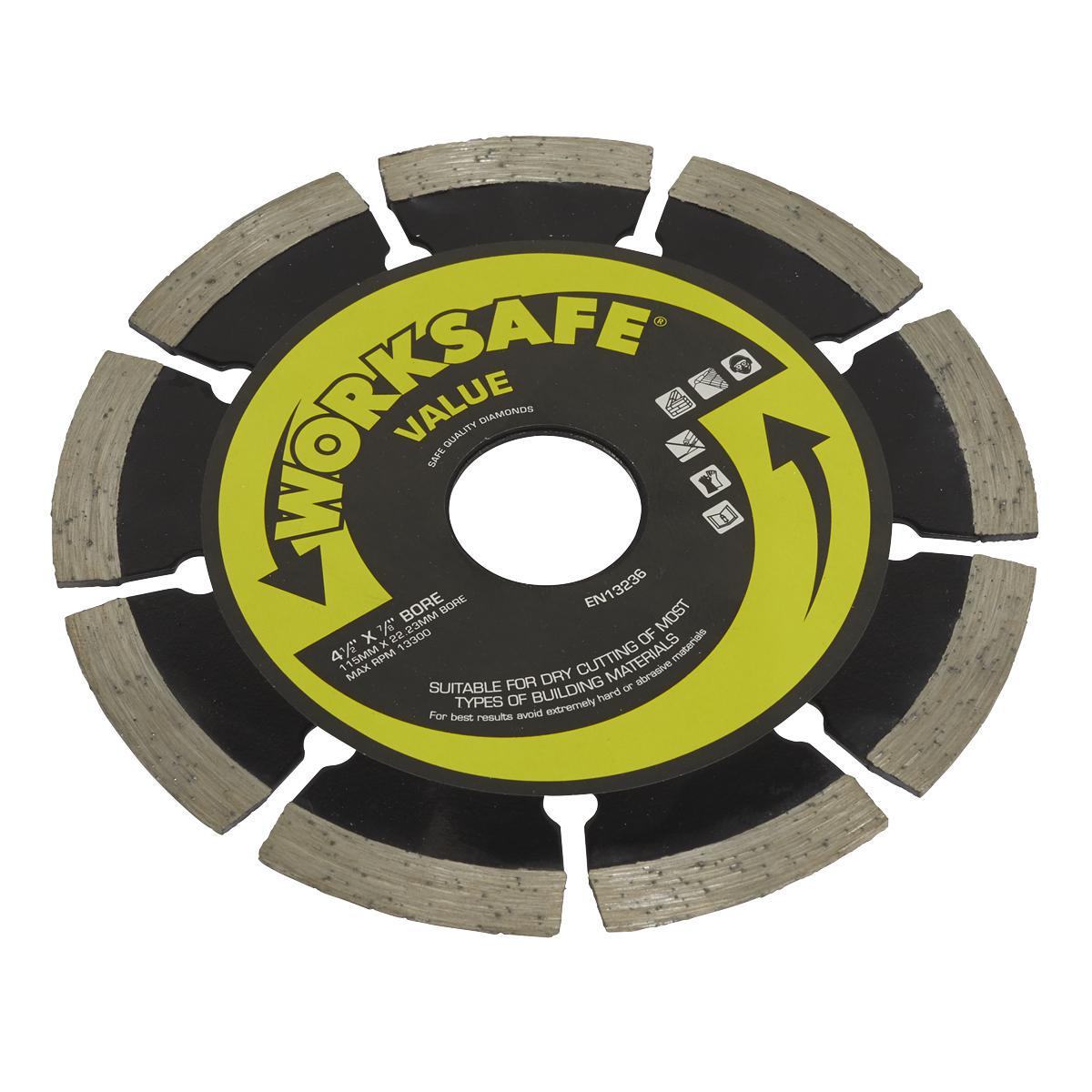 115 x 22mm Value Diamond Blade