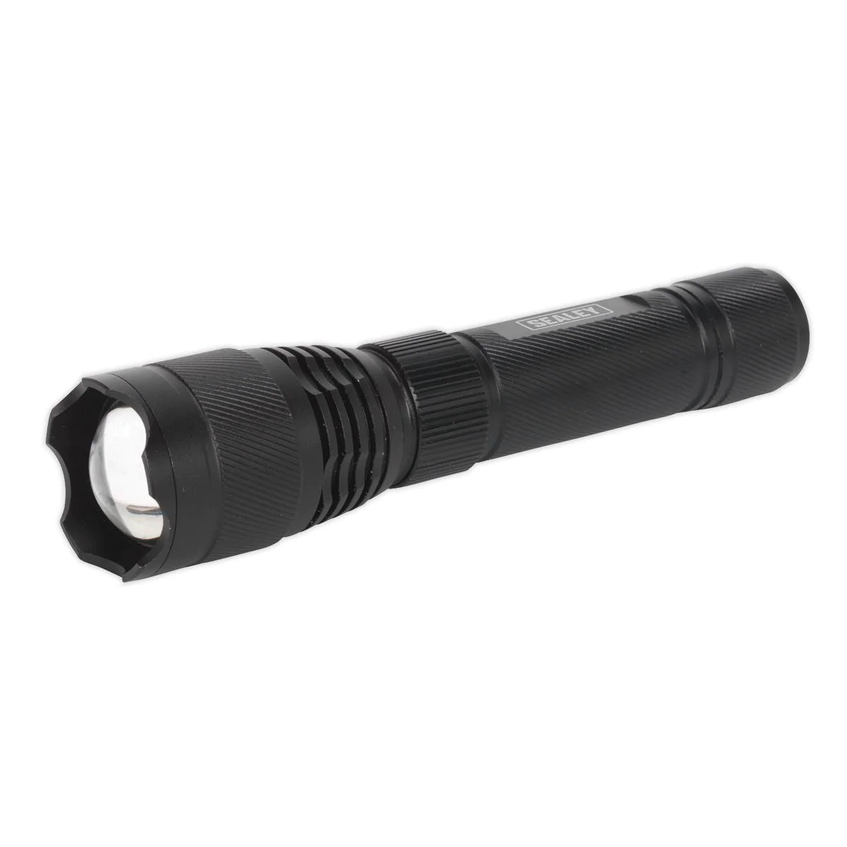 Aluminium Torch 10W CREE* XPL LED Adjustable Focus Rechargeable with USB Port