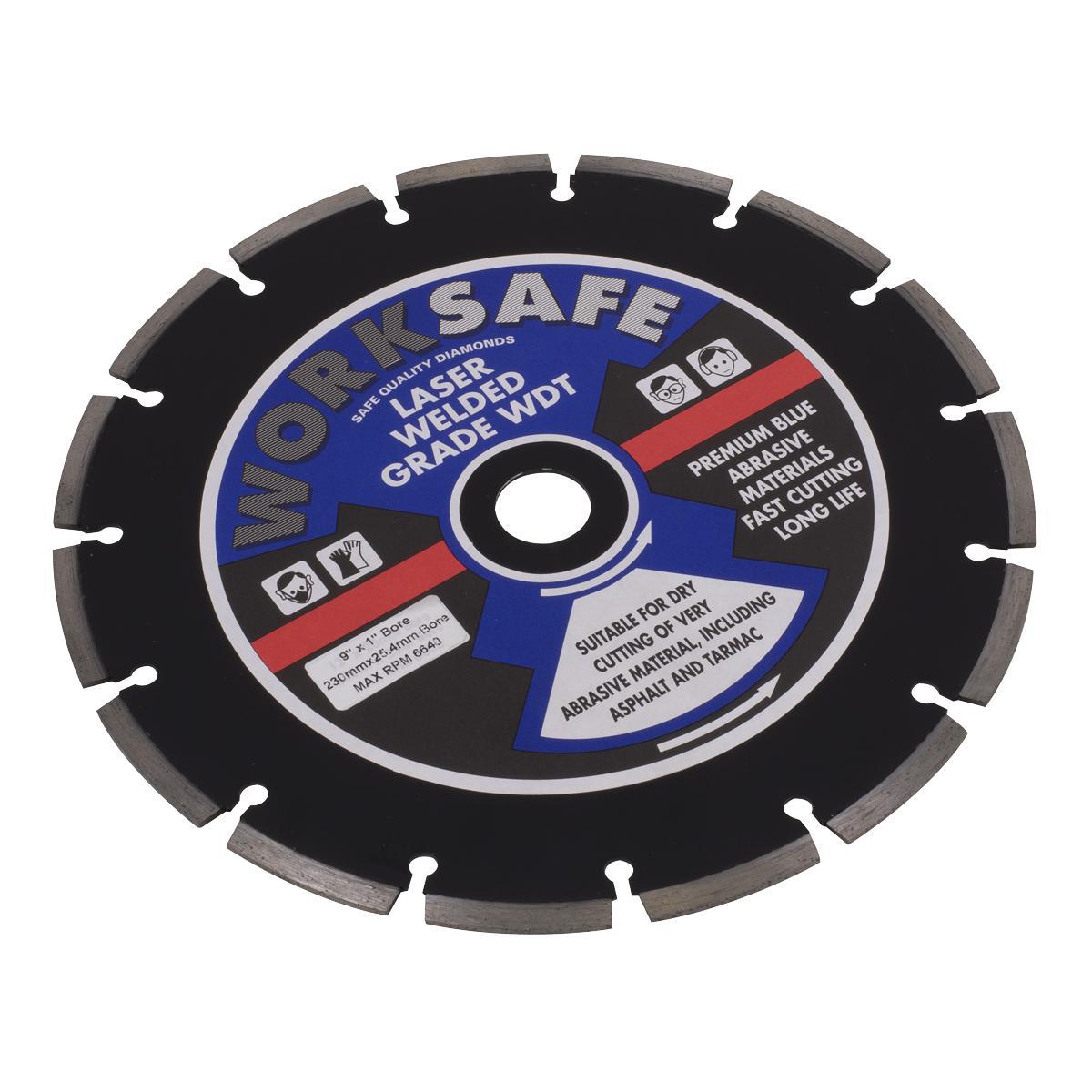 Asphalt/Tarmac Diamond Blade 230 x 22mm