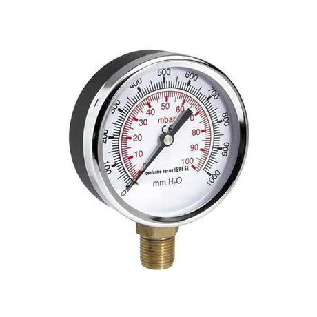Econex MC0-100 Pressure Gauge - 0-100 mbar-Pressure Gauge