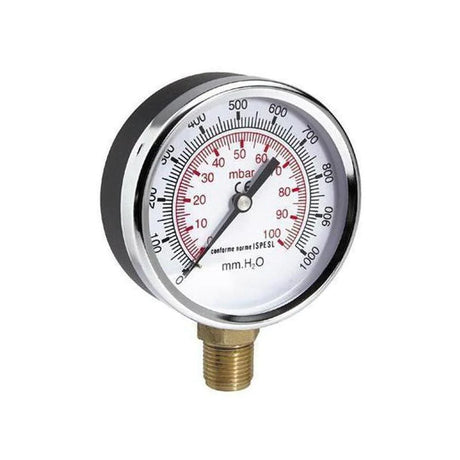 Econex MC0-25 Pressure Gauge - 0-25 mbar-Pressure Gauge
