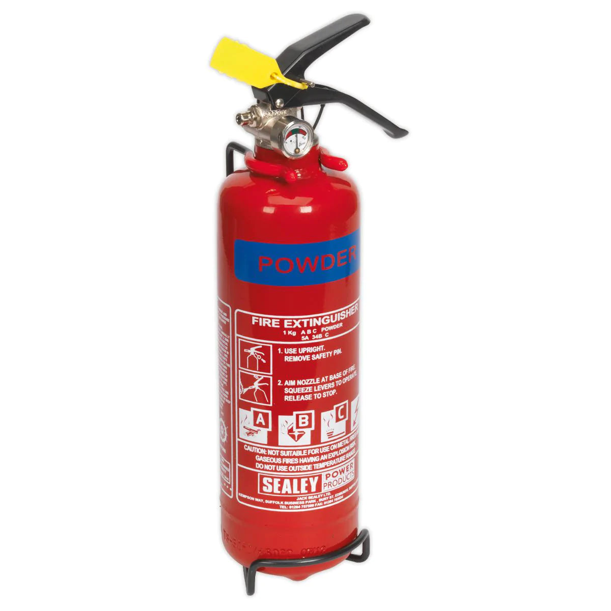 Feuerlöscher 1 kg Trockenpulver