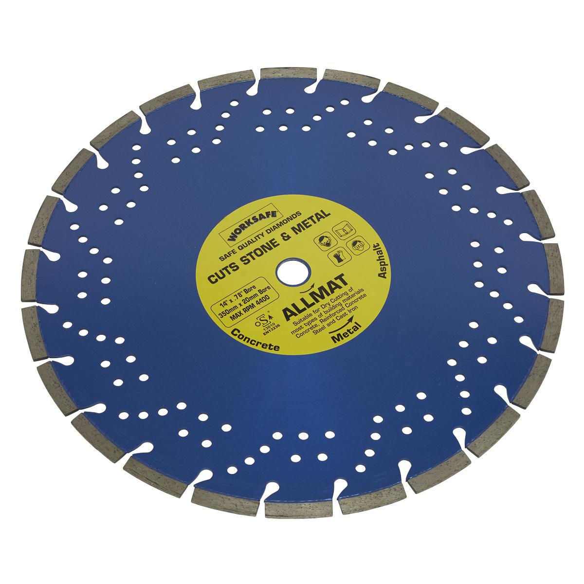 Platinum Allmat Diamond Blade 350 x 20mm