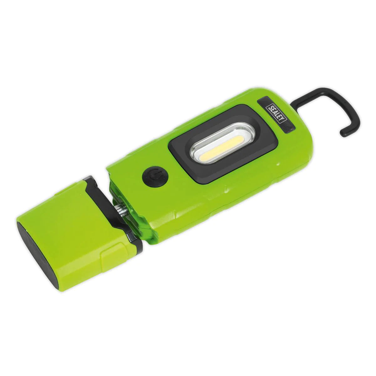 Rechargeable 360 Degree Inspection Light 3W COB & 1W SMD LED Green Lithium-Polymer