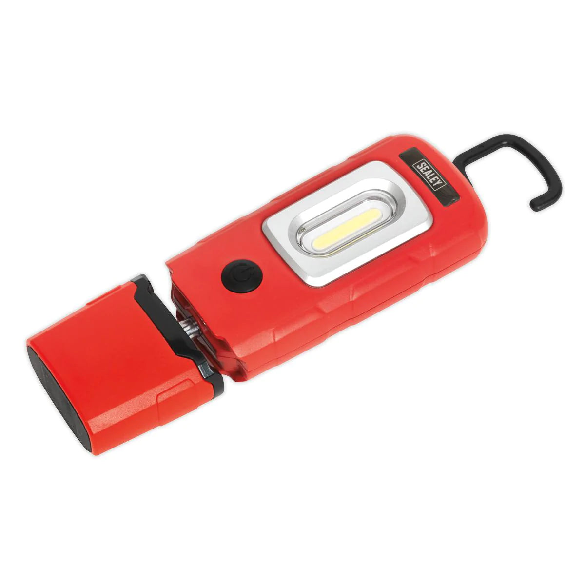 Rechargeable 360 Degree Inspection Light 3W COB & 1W SMD LED Red Lithium-Polymer