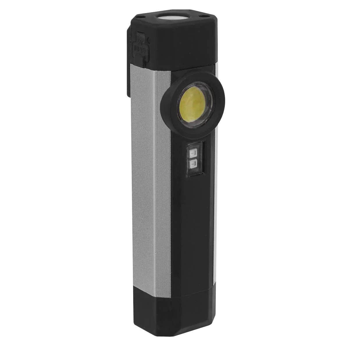 Rechargeable Aluminium Pocket Light with UV 3W COB & 1 SMD LED