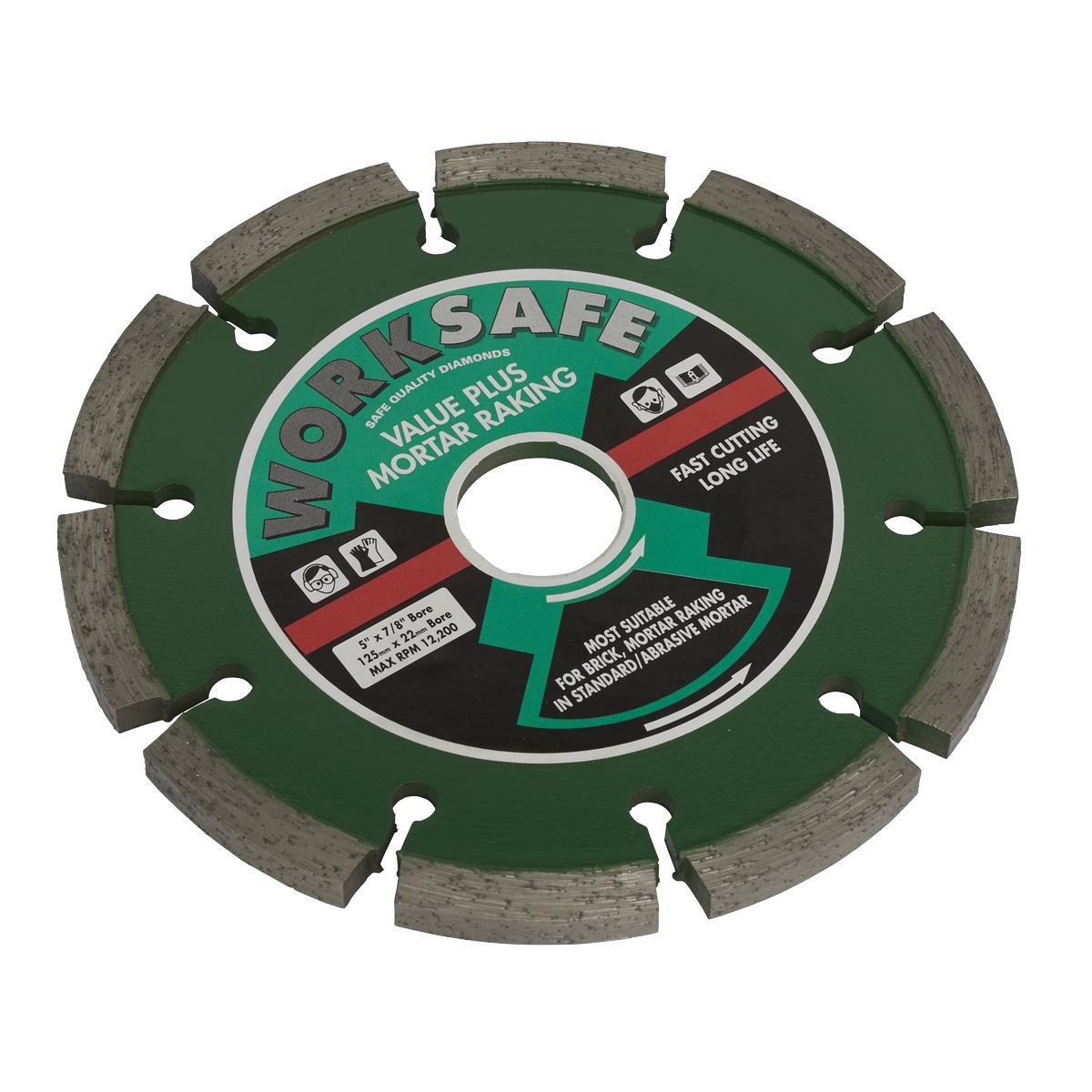 Value Plus Diamond Blade 125 x 22mm